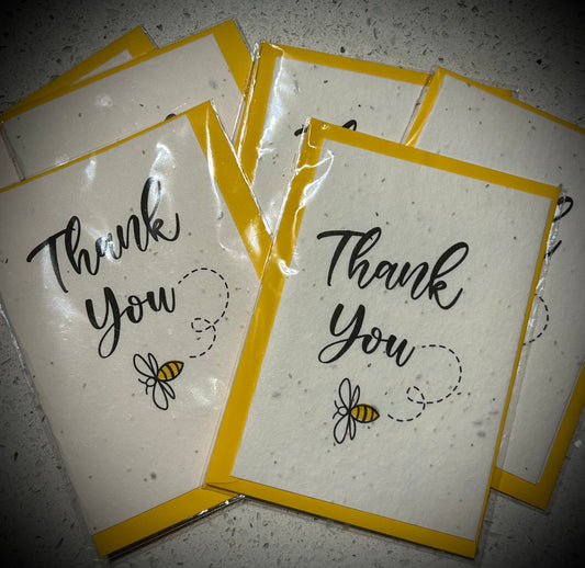 Thank You - Wild Flower Seed Card